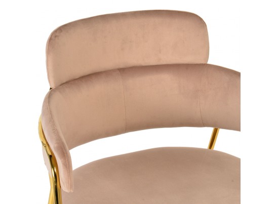 Стул Napoli латте с золотыми ножками в Набережных Челнах