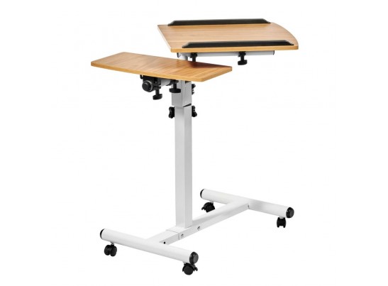 Стол многофункциональный Palma 60x40x62-96см, светлое дерево, белый в Набережных Челнах