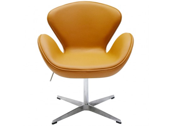 Кресло SWAN CHAIR оранжевый в Набережных Челнах Кресло SWAN CHAIR оранжевый в Набережных Челнах