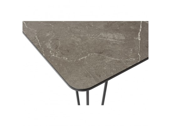 Стол Solution 120x80х75,5см, серый мрамор в Набережных Челнах
