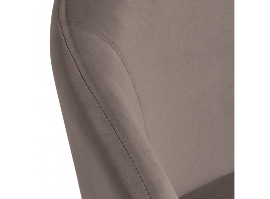 Стул-полукресло Emil латте с золотыми ножками в Набережных Челнах