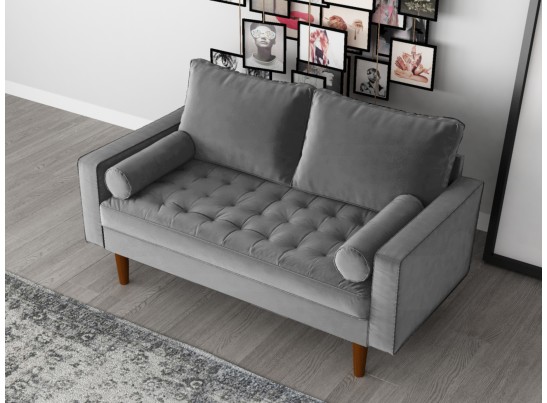 Диван Scott двухместный серый в Набережных Челнах Диван Scott двухместный серый в Набережных Челнах