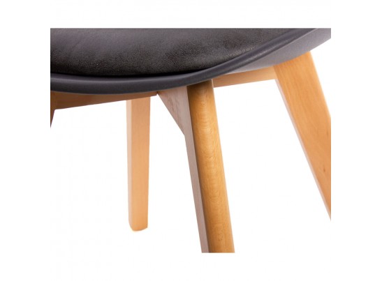 Стул Eames Bon чёрный в Набережных Челнах