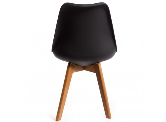 Комплект из 4-х стульев Eames Bon чёрный в Набережных Челнах