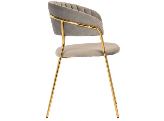 Стул Turin латте с золотыми ножками в Набережных Челнах