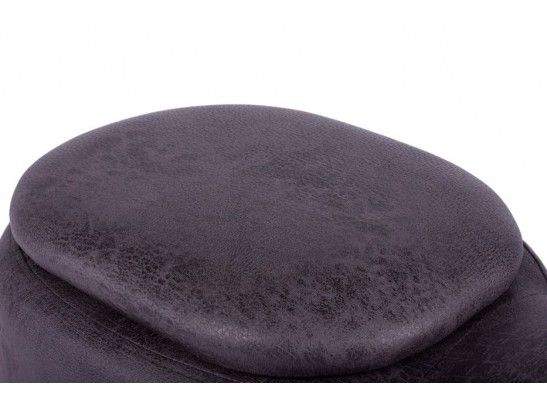 Пуф Поросенок с отсеком для хранения серовато-пурпурно-синий в Набережных Челнах