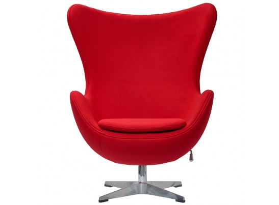 Кресло EGG CHAIR красный кашемир в Набережных Челнах