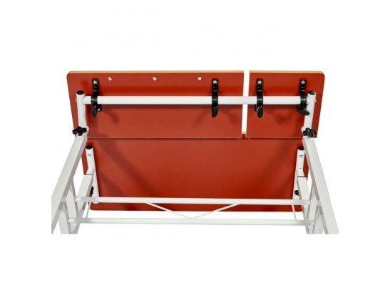 Стол многофункциональный Shuttle 80х58х80-130см, светлое дерево, белый в Набережных Челнах