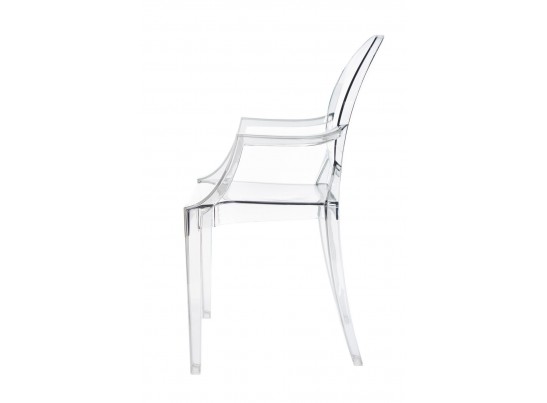 Стул Louis Ghost прозрачный серый в Набережных Челнах