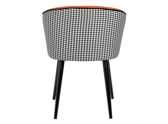 Стул Paola оранжевый с жаккардом в Набережных Челнах