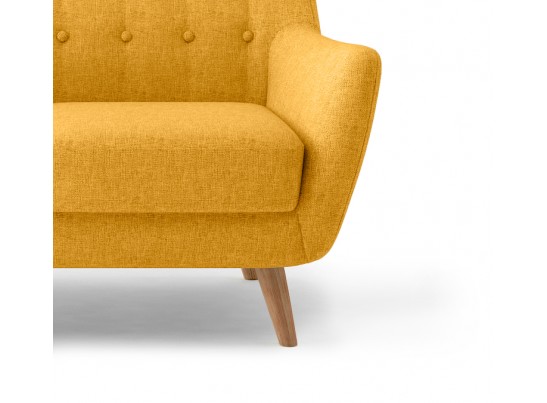 Диван Picasso двухместный горчичный в Набережных Челнах