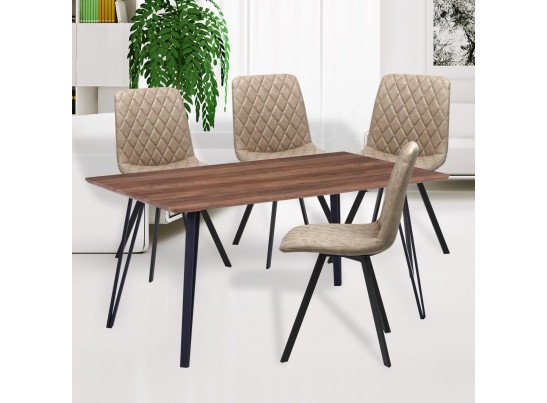 Стол Avanti new 160х90х76см, орех в Набережных Челнах