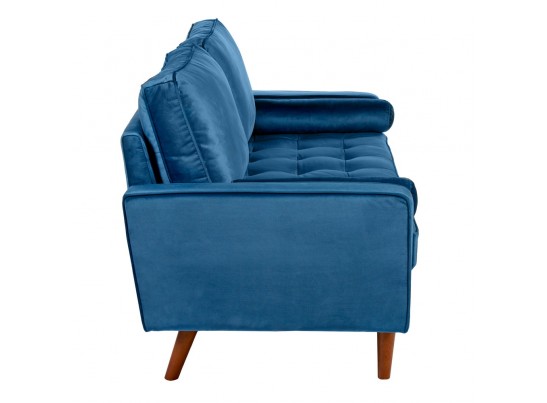 Диван Scott двухместный синий в Набережных Челнах