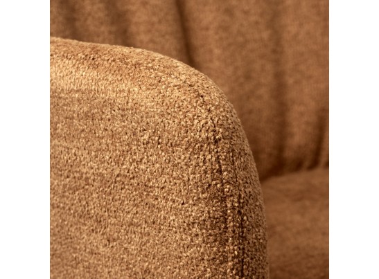 Комплект из 2-х стульев Grant терракотовый шенилл на поворотном механизме в Набережных Челнах