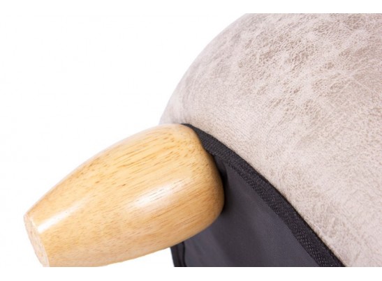 Пуф Поросенок с отсеком для хранения французский серый в Набережных Челнах