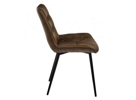 Стул Chester искусственная замша, коричневый в Набережных Челнах