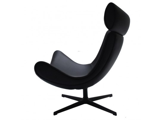 Кресло IMOLA чёрный, натуральная кожа в Набережных Челнах