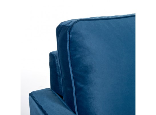 Диван Scott двухместный синий в Набережных Челнах