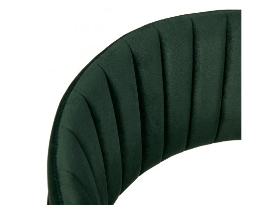 Стул полубарный Turin зеленый с золотыми ножками в Набережных Челнах