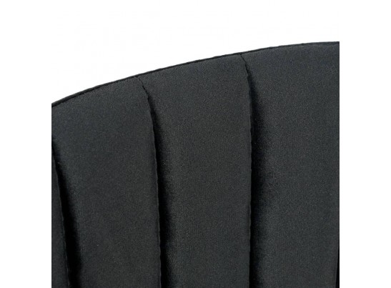 Стул полубарный Turin чёрный с золотыми ножками в Набережных Челнах