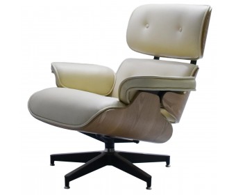 Кресло EAMES LOUNGE CHAIR бежевый