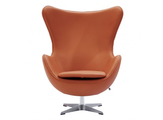 Кресло EGG STYLE CHAIR оранжевый в Набережных Челнах