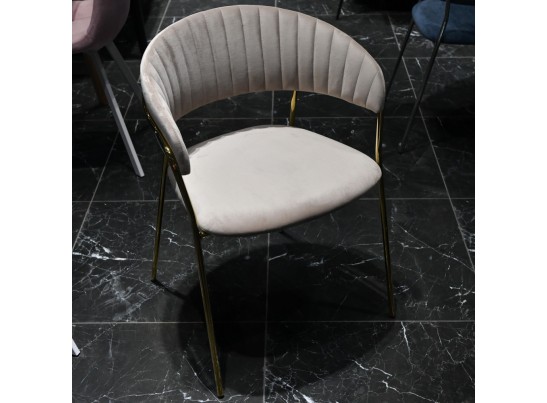 Стул Turin латте с золотыми ножками в Набережных Челнах