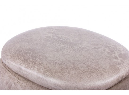 Пуф Поросенок с отсеком для хранения французский серый в Набережных Челнах