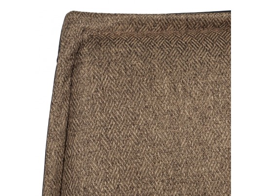 Стул Soft светло-коричневый с чёрным, рогожка в Набережных Челнах