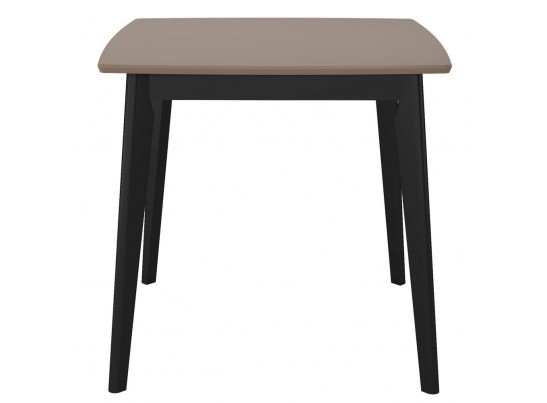 Стол Marcel 80x80х76см, Кофе, чёрный в Набережных Челнах