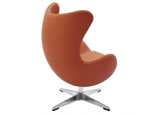 Кресло EGG STYLE CHAIR оранжевый в Набережных Челнах