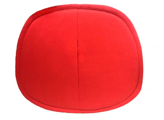 Подушка для стульев серии "Eames" из ткани, красная в Набережных Челнах