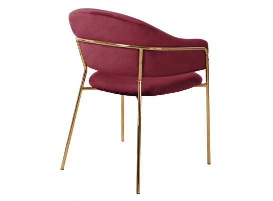 Стул Felix винный с золотыми ножками в Набережных Челнах