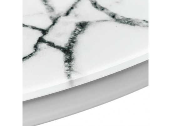 Набор кофейных столиков Tango белый мрамор с белыми ножками в Набережных Челнах