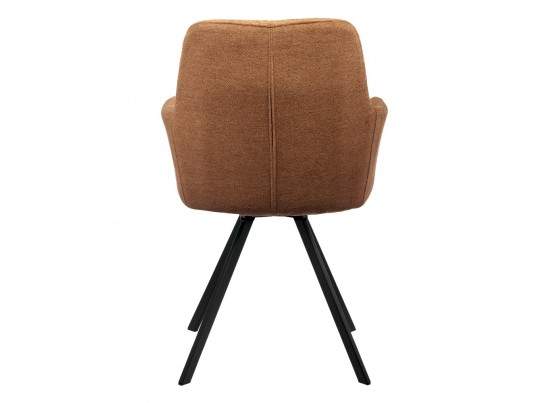 Комплект из 2-х стульев Grant терракотовый шенилл на поворотном механизме в Набережных Челнах