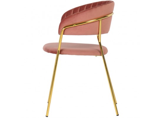 Стул Turin пудровый с золотыми ножками в Набережных Челнах