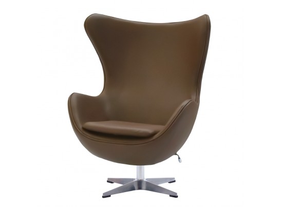 Кресло EGG STYLE CHAIR коричневый в Набережных Челнах