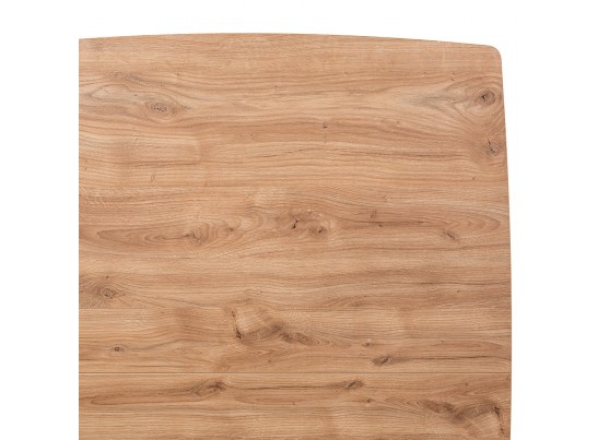 Стол Oslo раскладной 120-160x80x76см, Дуб Навара, белый в Набережных Челнах