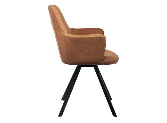 Стул Grant терракотовый шенил на поворотном механизме в Набережных Челнах