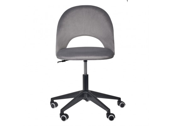 Стул Leo вращающийся на колесиках темно-серый в Набережных Челнах