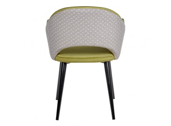 Стул Bruno ярко-зеленый с жаккардом в Набережных Челнах