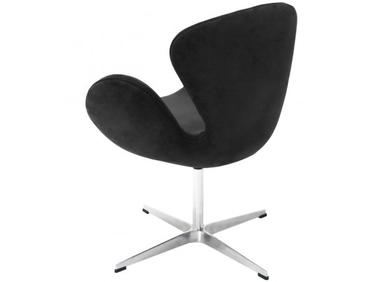 Кресло SWAN CHAIR графит, искусственная замша в Набережных Челнах