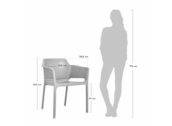 Комплект из 4-х стульев Relax L кремовый в Набережных Челнах