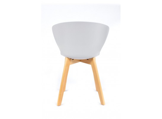 Стул Gracia серый c деревянными ножками в Набережных Челнах