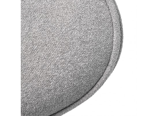 Стул Lucas 3 серый букле с ножками цвета орех в Набережных Челнах