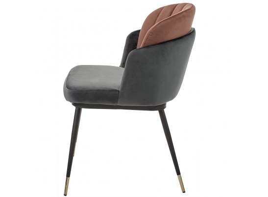 Стул Peki тёмно-серый, терракотовый в Набережных Челнах