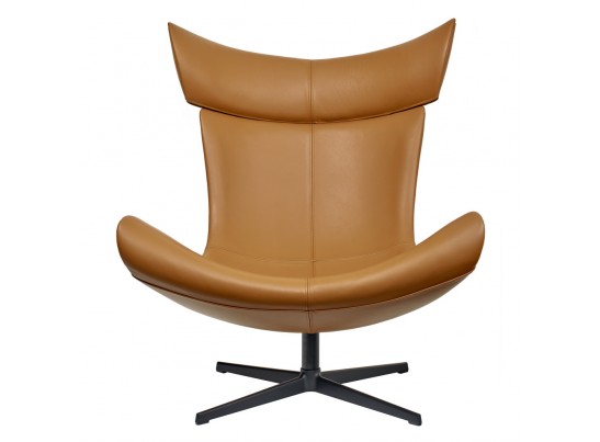 Кресло IMOLA оранжевый, натуральная кожа в Набережных Челнах