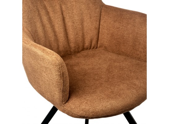 Стул Grant терракотовый шенил на поворотном механизме в Набережных Челнах