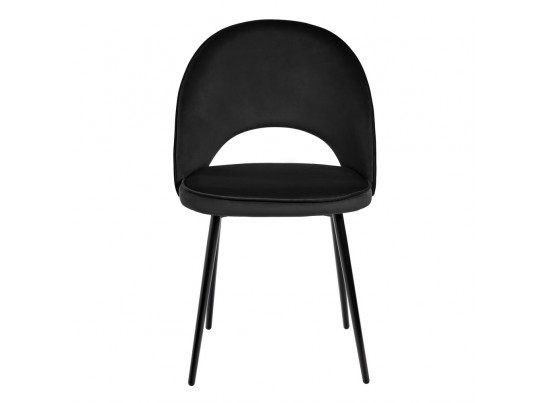 Стул Leo чёрный с жаккардом в Набережных Челнах