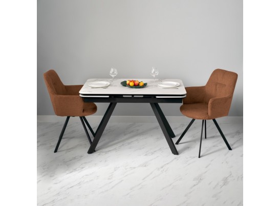 Стул Grant терракотовый шенил на поворотном механизме в Набережных Челнах